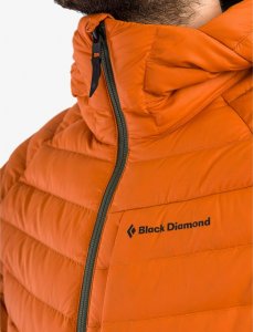 Kurtka męska Black Diamond Access Down Hoody pomarańczowa r. XL 11