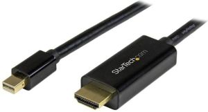 Kabel StarTech DisplayPort Mini - HDMI 3m czarny (MDP2HDMM3MB) 1