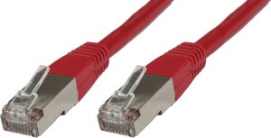 MicroConnect RJ-45/RJ-45 kat.6 S/FTP Czerwony 0.25m (SSTP60025R) 1