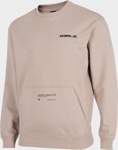 4f Bluza męska H4Z22-BLM026 Beżowy r.S 1