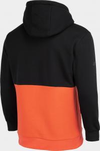 4f Bluza męska H4Z22-BLM027 Głęboka czerń r.M 2