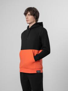 4f Bluza męska H4Z22-BLM027 Głęboka czerń r.XXL 3