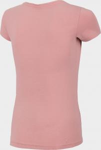 4f Koszulka damska H4Z22-TSD350 Jasny róż r.L 4