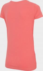 4f Koszulka damska H4Z22-TSD350 Koralowy r.M 2