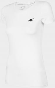 4f Koszulka damska H4Z22-TSDF352 Biały r.S 1