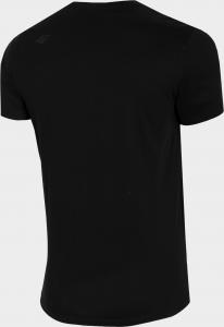 4f Koszulka męska H4Z22-TSM352 Głęboka czerń r.XXL 4