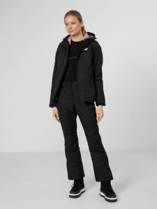 4f Kurtka damska H4Z22-KUDN001 Głęboka czerń r.M 4