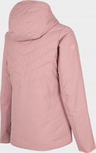 4f Kurtka damska H4Z22-KUDN003 Ciemny róż r.M 2