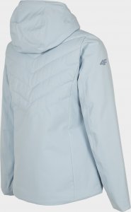 4f Kurtka damska H4Z22-KUDN003 Jasny niebieski r.L 2