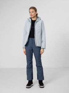 4f Kurtka damska H4Z22-KUDN003 Jasny niebieski r.XL 4