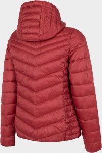 4f Kurtka damska H4Z22-KUDP003 Ciemny Czerwony r.S 2