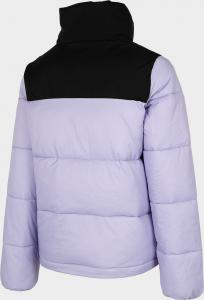 4f Kurtka damska H4Z22-KUDP014 Fioletowa r. S 2