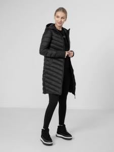 4f Kurtka damska H4Z22-KUDP015 Głęboka czerń r. L 2