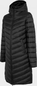 4f Kurtka damska H4Z22-KUDP015 Głęboka czerń r. L 3
