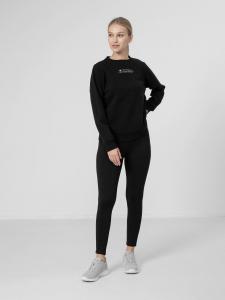 4f Legginsy damskie H4Z22-LEG010 Głęboka czerń r. XS 3