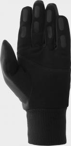 4f Rękawice H4Z22-REU003 Głęboka czerń r. M 2