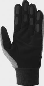 4f Rękawice H4Z22-REU003 Szary melanż r. L 2