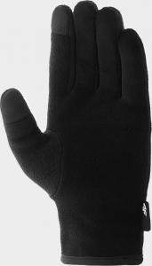 4f Rękawice H4Z22-REU014 Głęboka czerń r. M 2