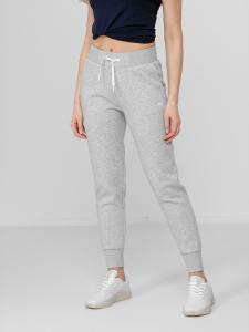 4f Spodnie damskie H4Z22-SPDD350 Chłodny jasny szary melanż r. L 2