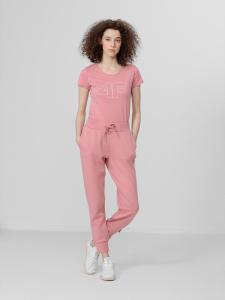 4f Spodnie damskie H4Z22-SPDD350 Jasny róż r. XL 3