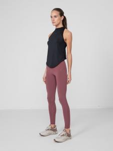 4f Spodnie damskie H4Z22-SPDF011 Burgundowy r. XL 3