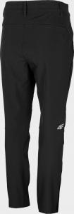 4f Spodnie trekkingowe damskie H4Z22-SPDT001 Głęboka czerń r. L 2