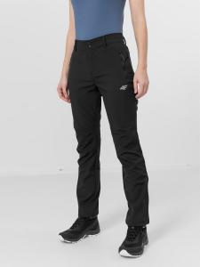 4f Spodnie trekkingowe damskie H4Z22-SPDT001 Głęboka czerń r. L 3