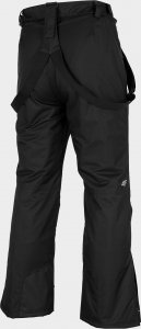 4f Spodnie męskie H4Z22-SPMN001 Głęboka czerń r. XL 2