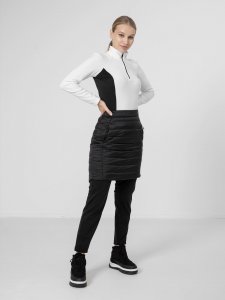 4f Spódnica ocieplana H4Z22-SPUD001 Głęboka czerń r. L 2