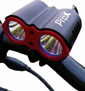 Prox Mega mocna lampka rowerowa przednia 1600 lumenów 1
