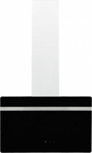 Okap vidaXL vidaXL Ścienny okap kuchenny, 60 cm, stal i hartowane szkło, czarny 3