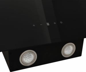 Okap vidaXL vidaXL Ścienny okap kuchenny, 60 cm, stal i hartowane szkło, czarny 8