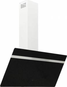 Okap vidaXL vidaXL Ścienny okap kuchenny, 90 cm, stal i hartowane szkło, czarny 2