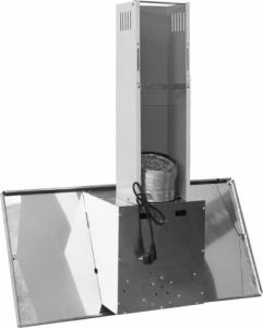 Okap vidaXL vidaXL Okap kuchenny, 90 cm, stal nierdzewna, hartowane szkło, srebrny 6