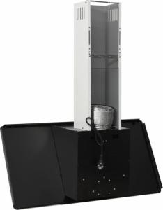 Okap vidaXL vidaXL Okap kuchenny, 90 cm, stal nierdzewna i hartowane szkło, czarny 6