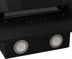 Okap vidaXL vidaXL Okap kuchenny, 90 cm, stal nierdzewna i hartowane szkło, czarny 9