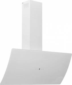 Okap vidaXL vidaXL Ścienny okap kuchenny, 90 cm, stal i hartowane szkło, biały 2