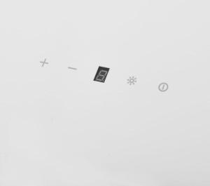 Okap vidaXL vidaXL Ścienny okap kuchenny, 90 cm, stal i hartowane szkło, biały 9