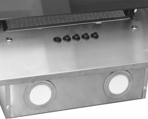 Okap vidaXL vidaXL Okap kuchenny, 60 cm, stal nierdzewna, hartowane szkło, srebrny 9