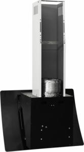 Okap vidaXL vidaXL Ścienny okap kuchenny, 60 cm, stal i hartowane szkło, czarny 6