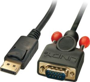 Kabel MicroConnect DisplayPort - D-Sub (VGA) 0.5m czarny (DP-VGA-MM-050) 1