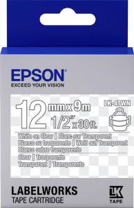 Epson Taśma LC4TWN9 Biały/Przezroczysty (C53S654013) 1