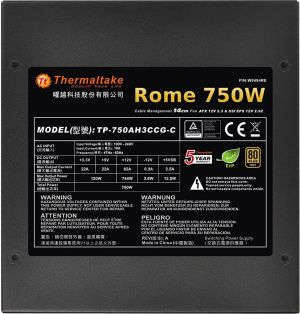 Zasilacz Thermaltake Rome 750W (W0494RE) 2