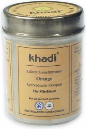 Khadi Pomarańczowa maseczka do twarzy 1