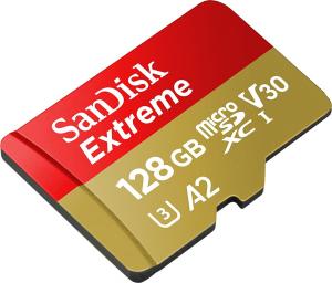 Karta SanDisk Extreme MicroSDXC 128 GB Class 10 UHS-I/U3 A2 V30 (SDSQXAA-128G-GN6MA) 2