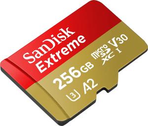 Karta SanDisk Extreme MicroSDXC 256 GB Class 10 UHS-I/U3 A2 V30 (SDSQXAV-256G-GN6MA) 2