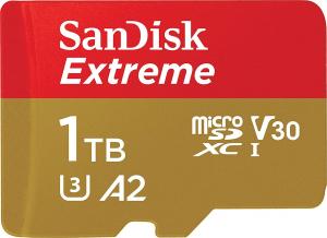 Karta SanDisk Extreme MicroSDXC 1 TB Class 10 UHS-I/U3 A2 V30 (SDSQXAV-1T00-GN6MA) 1
