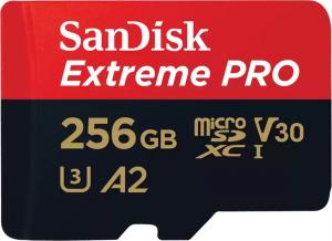 Karta SanDisk Extreme PRO MicroSDXC 256 GB Class 10 UHS-I/U3 A2 V30 (SDSQXCD-256G-GN6MA) 1