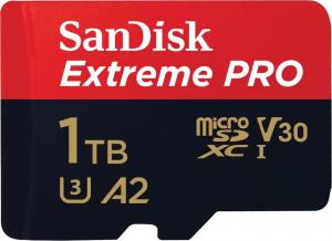 Karta SanDisk Extreme PRO MicroSDXC 1 TB Class 10 UHS-I/U3 A2 V30 (SDSQXCD-1T00-GN6MA) 1