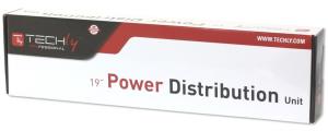 Techly LISTWA ZASILAJĄCA RACK 1U 12x GNIAZDO C13 WTYK C20 DO UPS (23776) 3